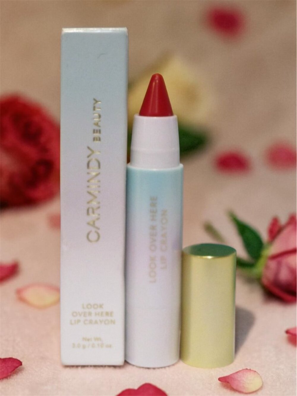 Carmindy Beauty "Look Over Here" Lip Crayon (GET-RED-DY) - NEW